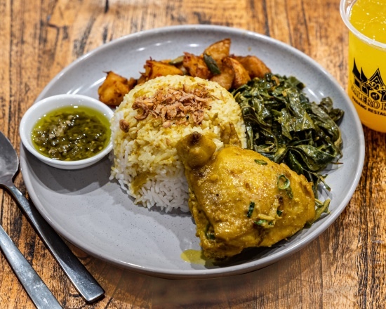 NASI PADANG (3 MEATS DISHES)