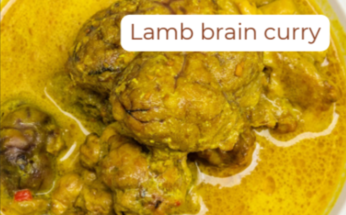 Lamb Brain Curry