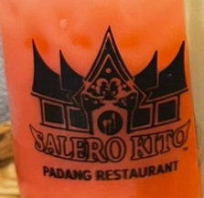 Soda Gembira with ice