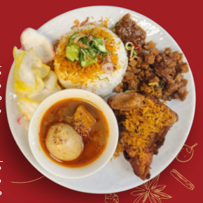 Nasi Ulam with Chicken