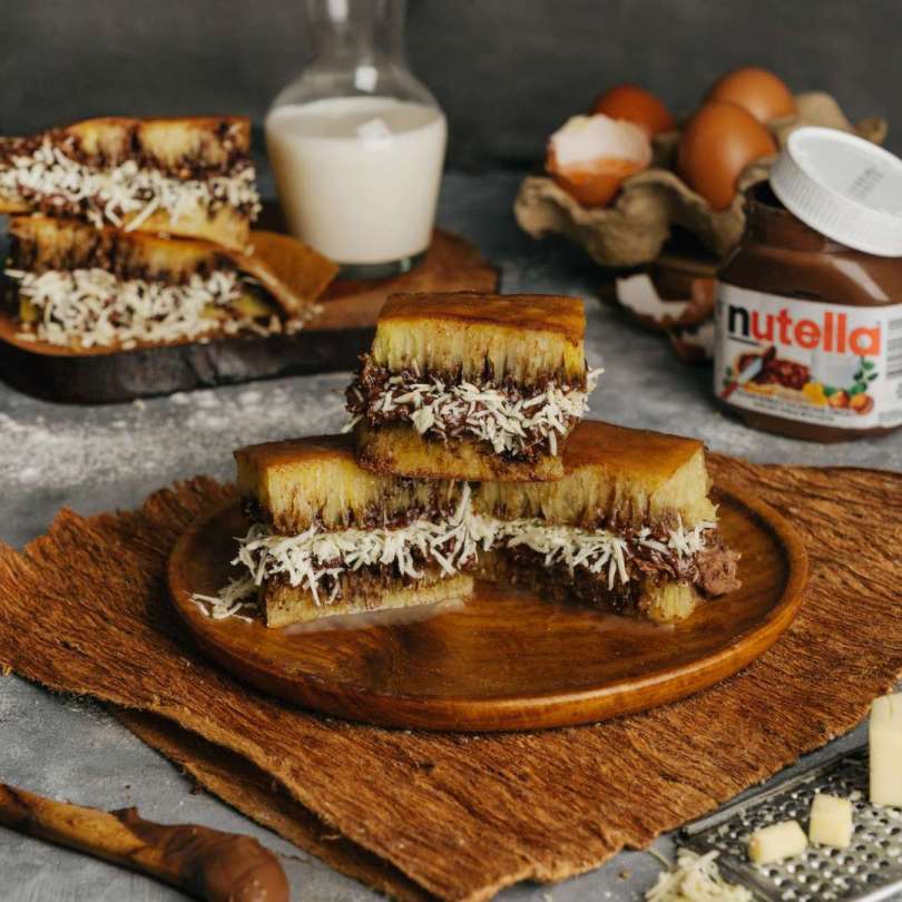 Nutella Cheese Pancake