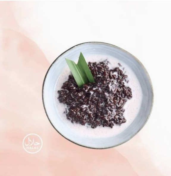 Bubur Ketan Hitam Anget / Warm Black Glutinous Rice