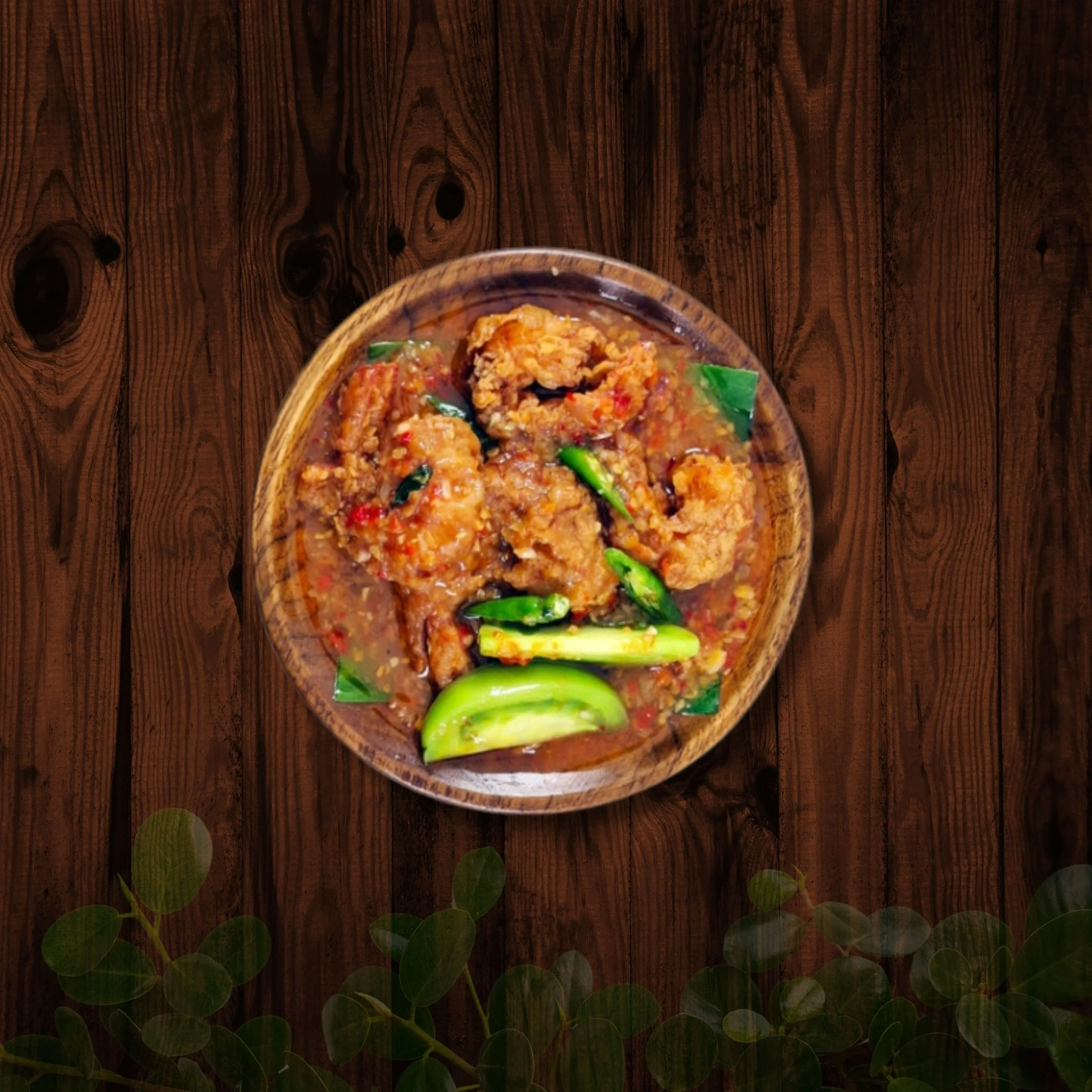 Crispy Prawn Sambal