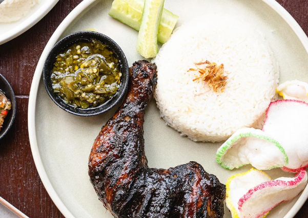 Ayam Bakar Kecap + Rice