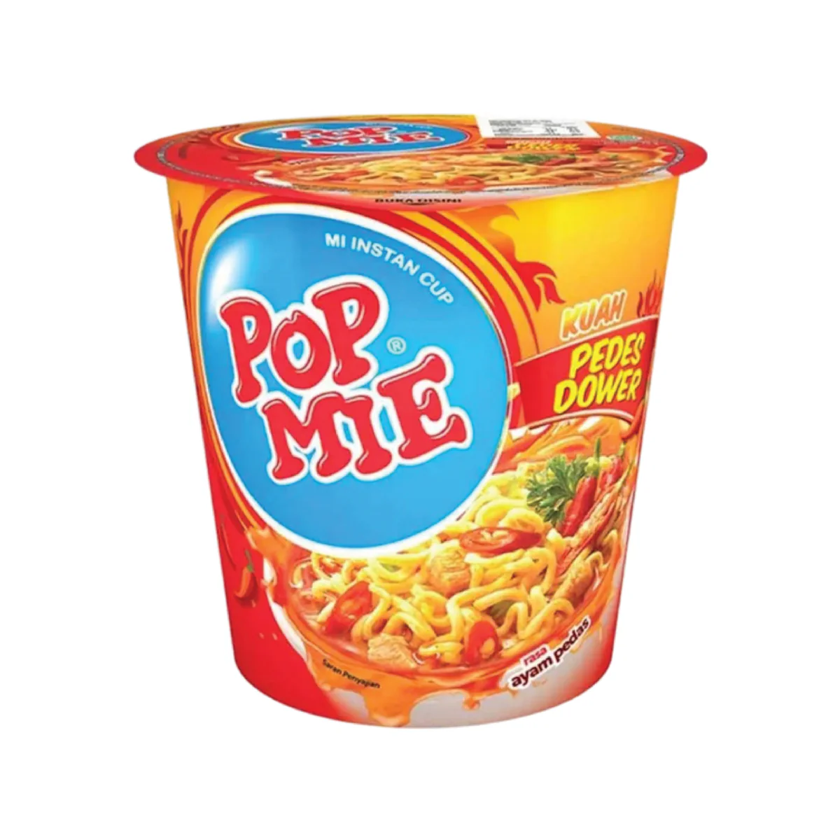 Pop Mie Soup Spicy Dower Spicy Chicken 75 Gr