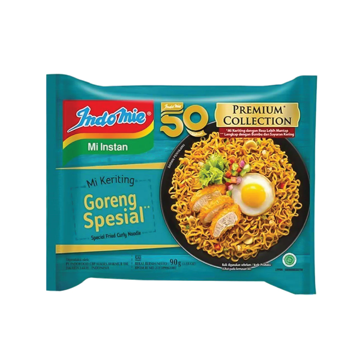 Indomie Premium Collection Special Fried Curly Noodles 90 Gr