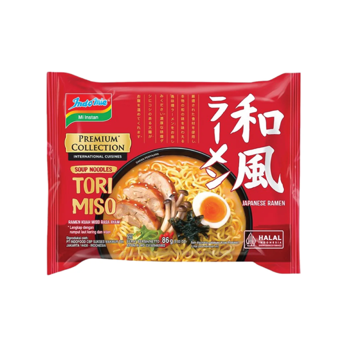 Indomie Premium Collection Tori Miso 86 Gr