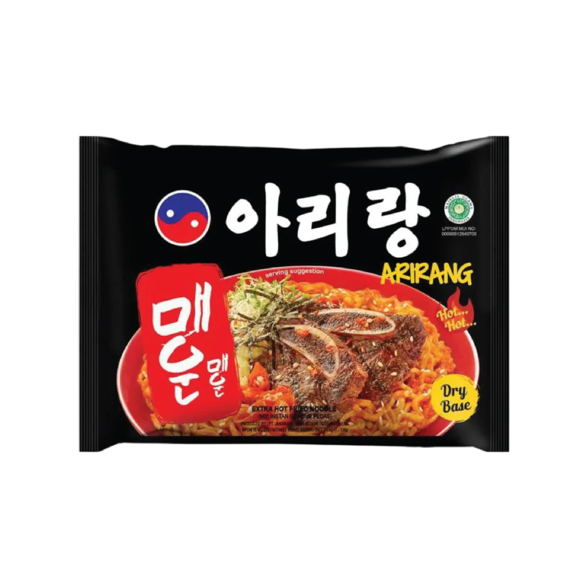 Arirang Hot Spicy Fried Noodle 130 Gr