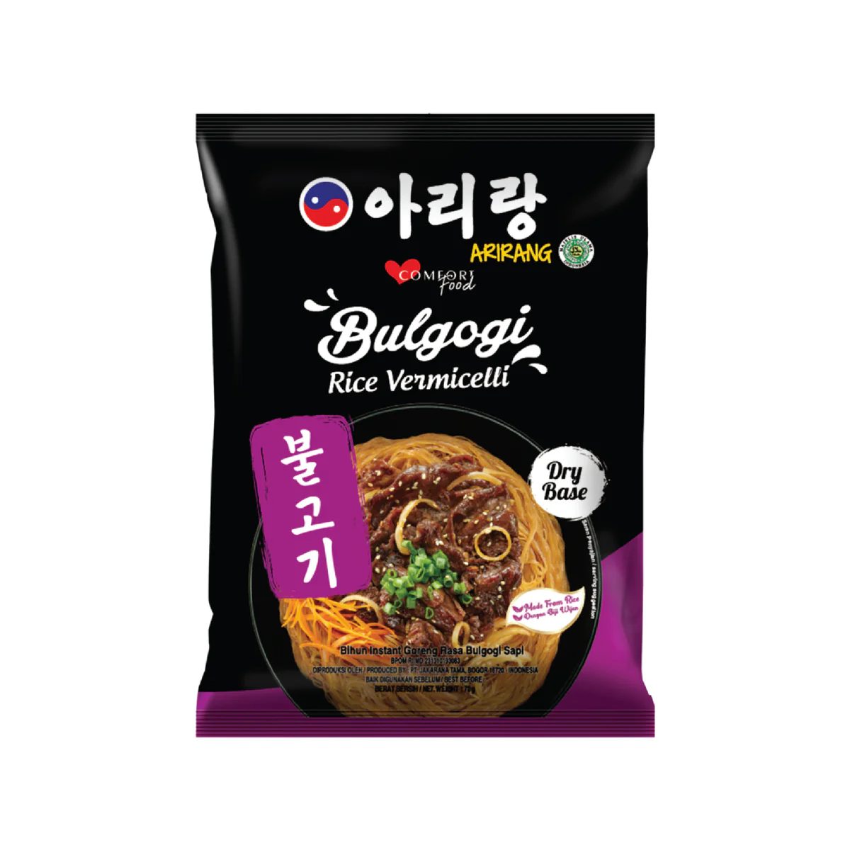 Arirang Bulgogi Vermicelli 130 Gr