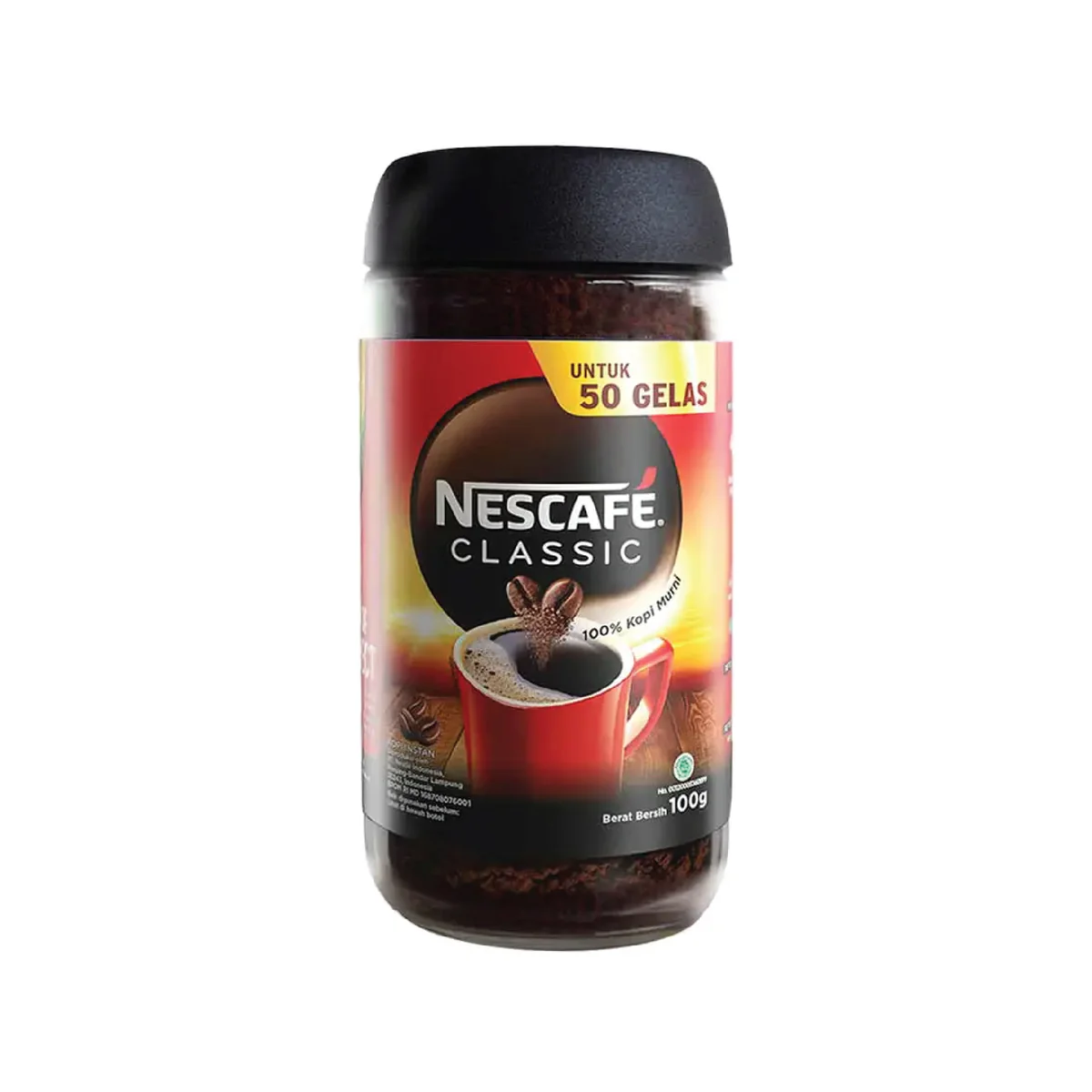 Nescafe Classic Bottle 100Gr