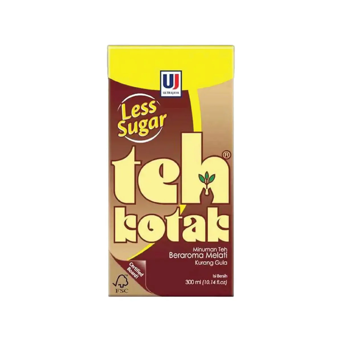 Teh Kotak Less Sugar 300Ml