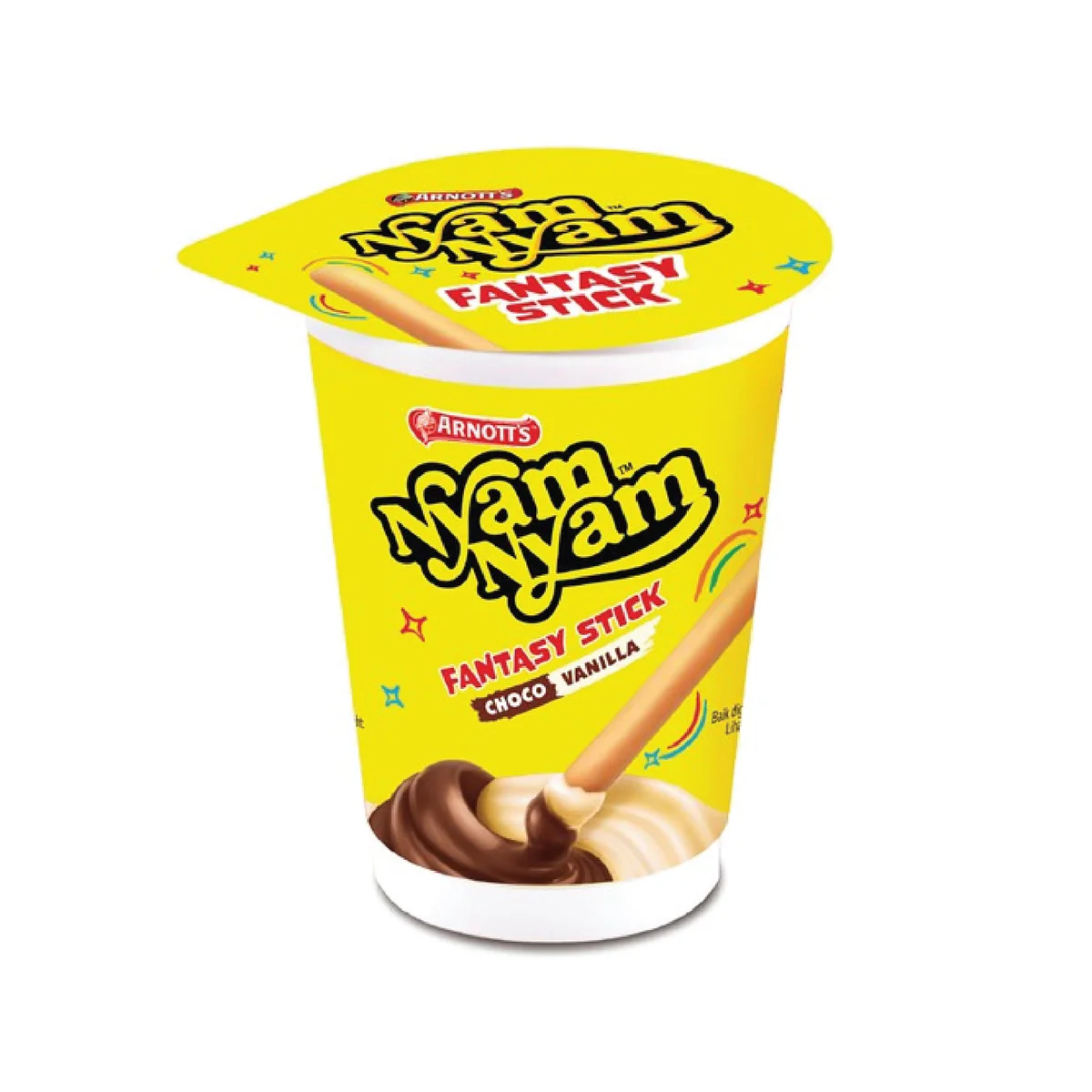 Nyam Nyam F Stick Choco Van 28Gr