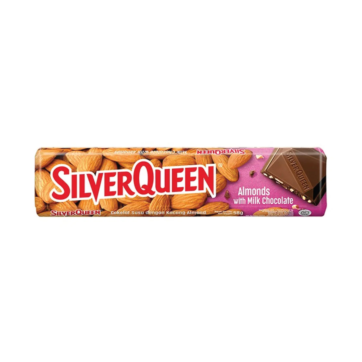 Silver Queen Almond 58Gr