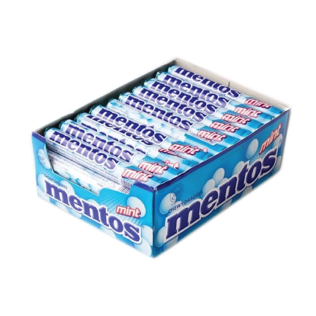 Mentos Box Mint Roll 24 X 37Gr