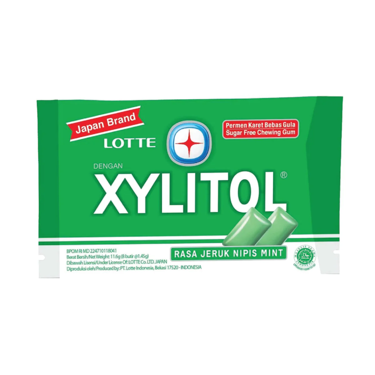 Lotte Xylt. Blister Lime Mint 11.6Gr