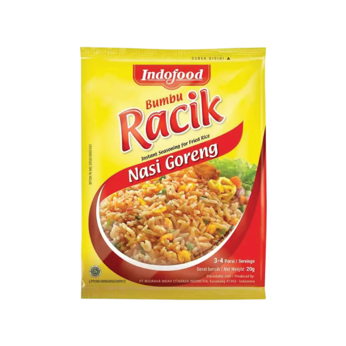 Indofood Instant Fried Rice 20 Gr