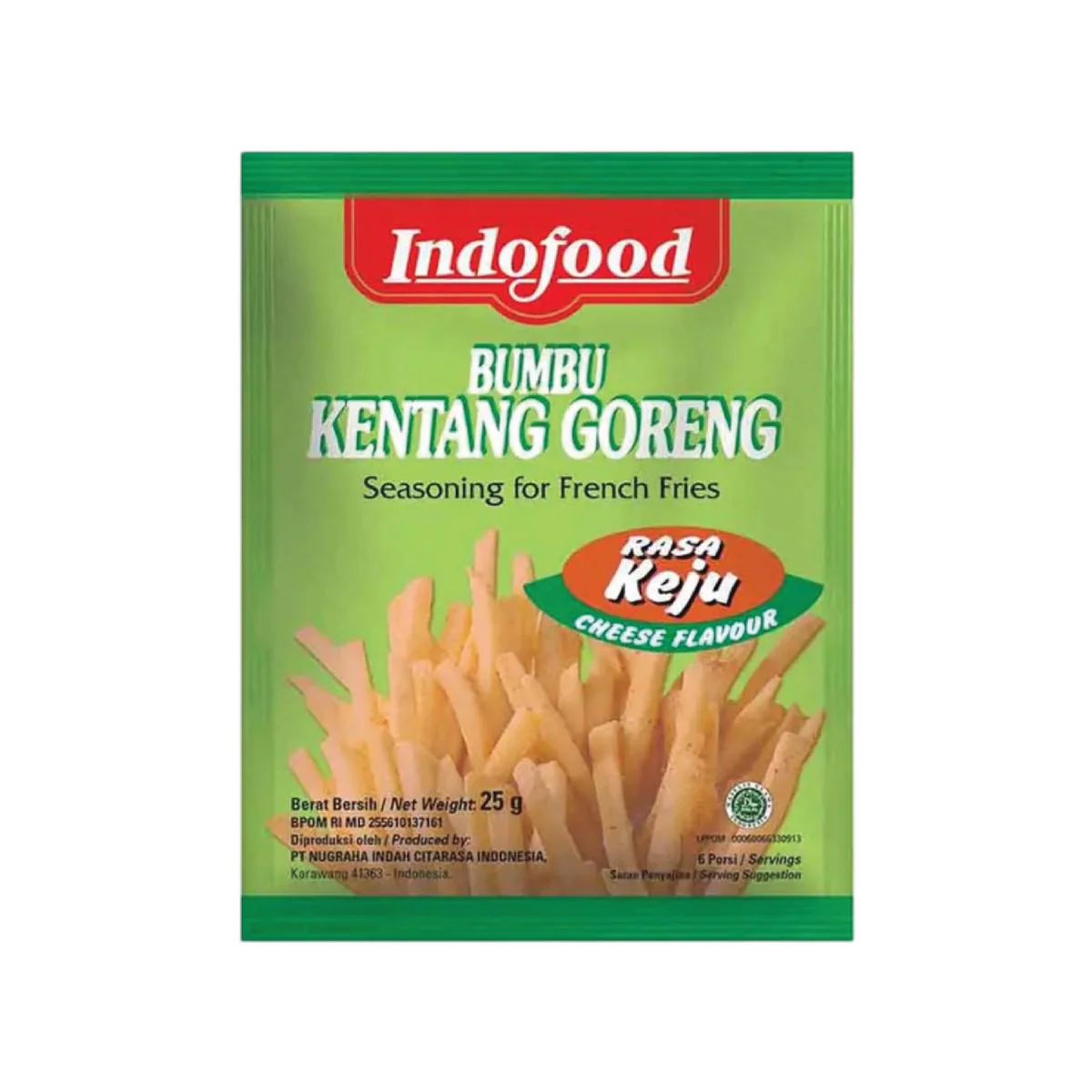 Indofood Cheese Potato Seasoning 25 Gr
