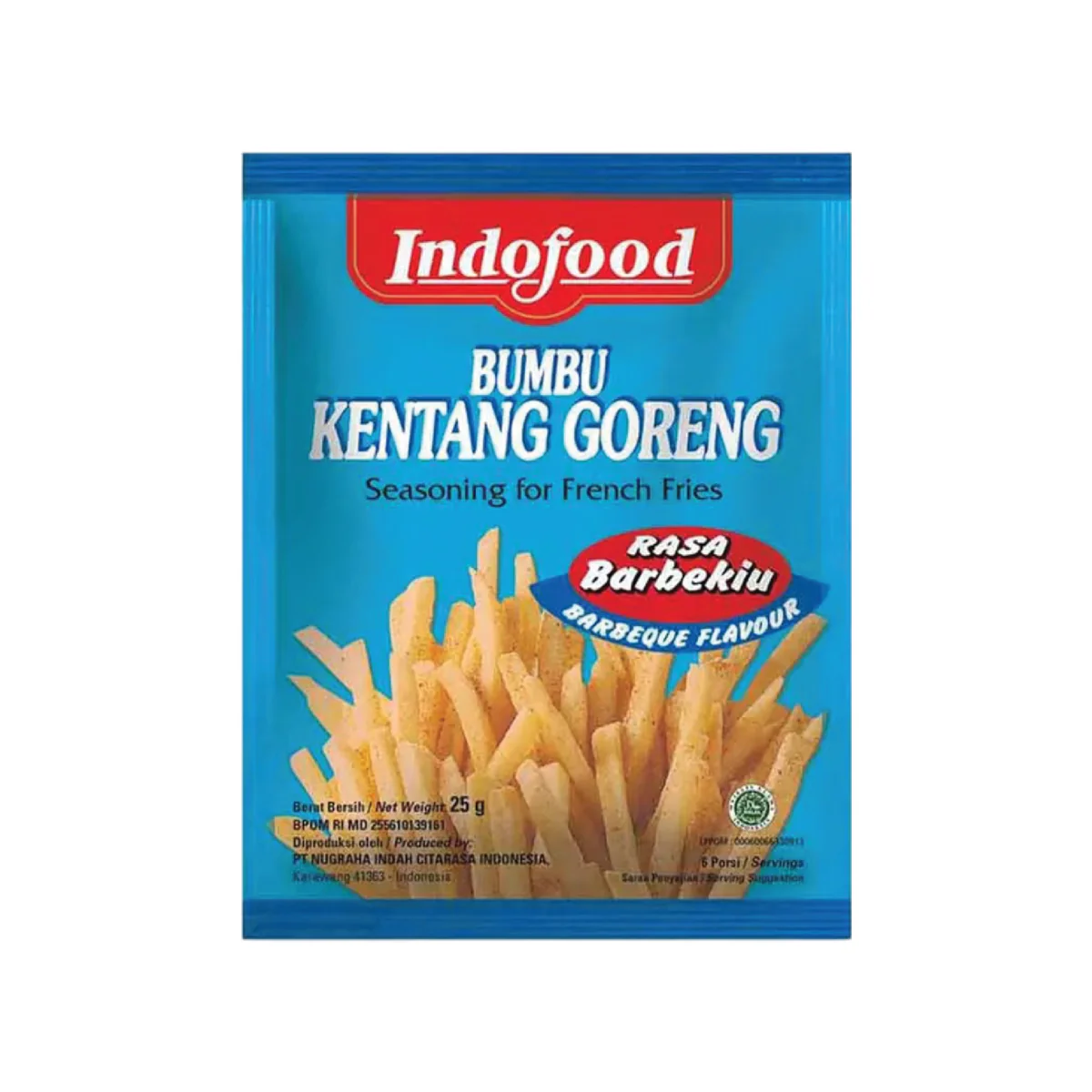 Indofood Barbeque Potato Seasoning 25 Gr
