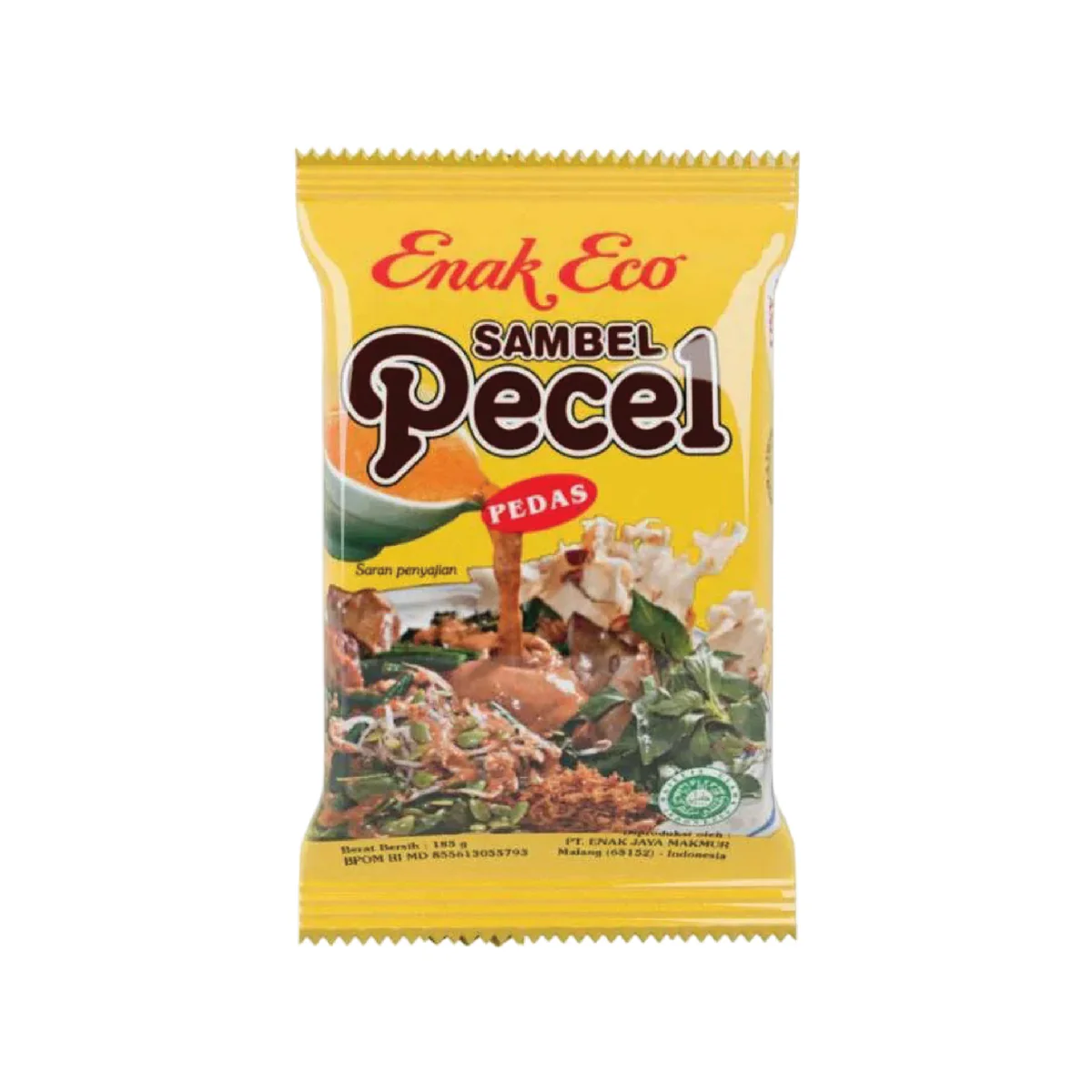 Delicious Eco Spicy Pecel Seasoning 185 Gr
