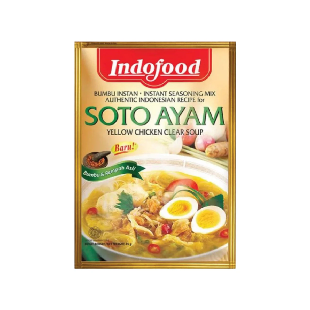 Indofood Instant Chicken Soto 45 Gr