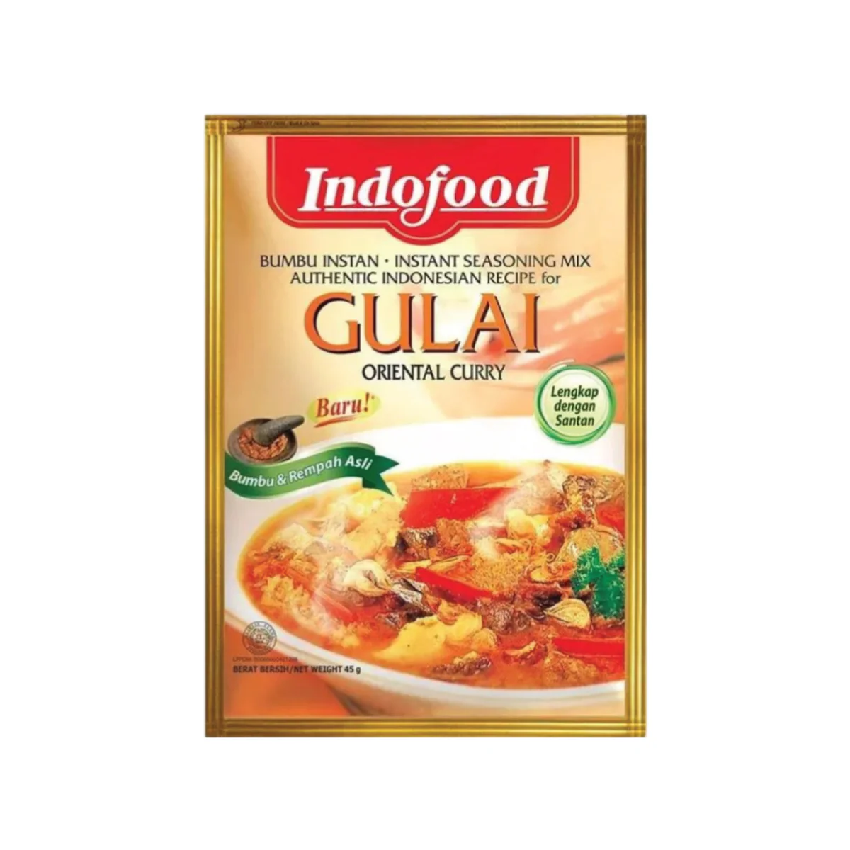Indofood Instant Gulai 45 Gr