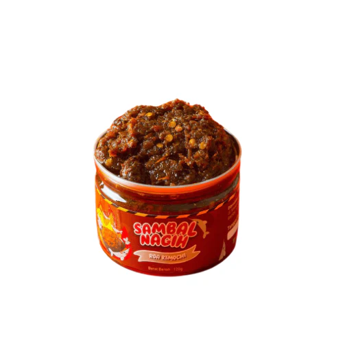 Sambal Nagih - Sambal Roa Asap Manado - Roa Toples 120 Gr