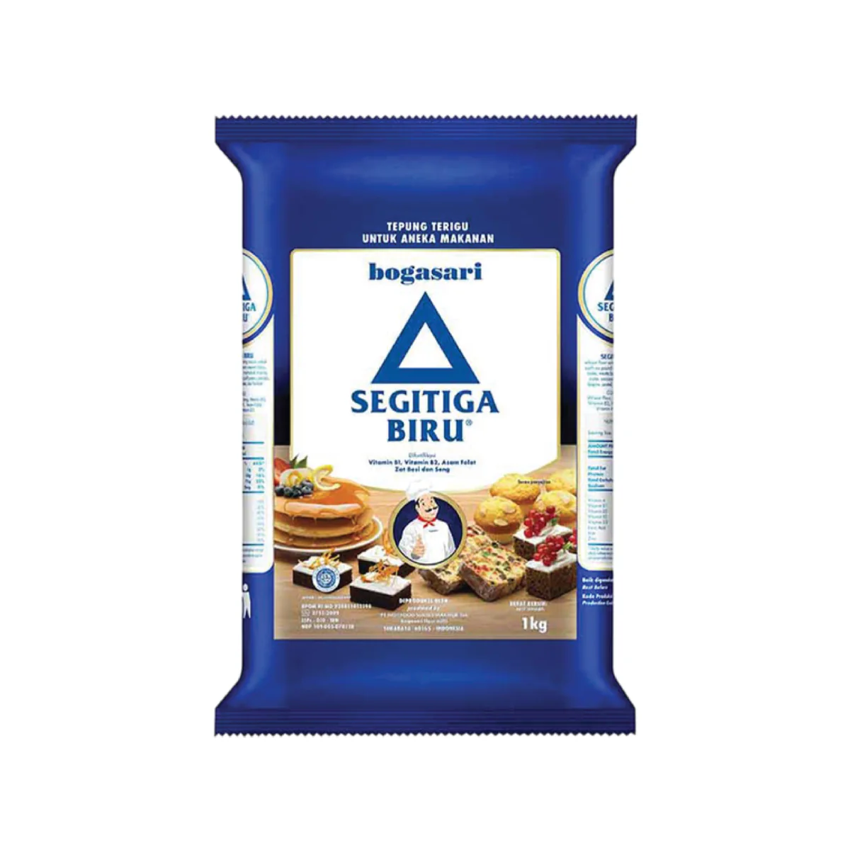 Bogasari Blue Triangle Flour 1000 Gr