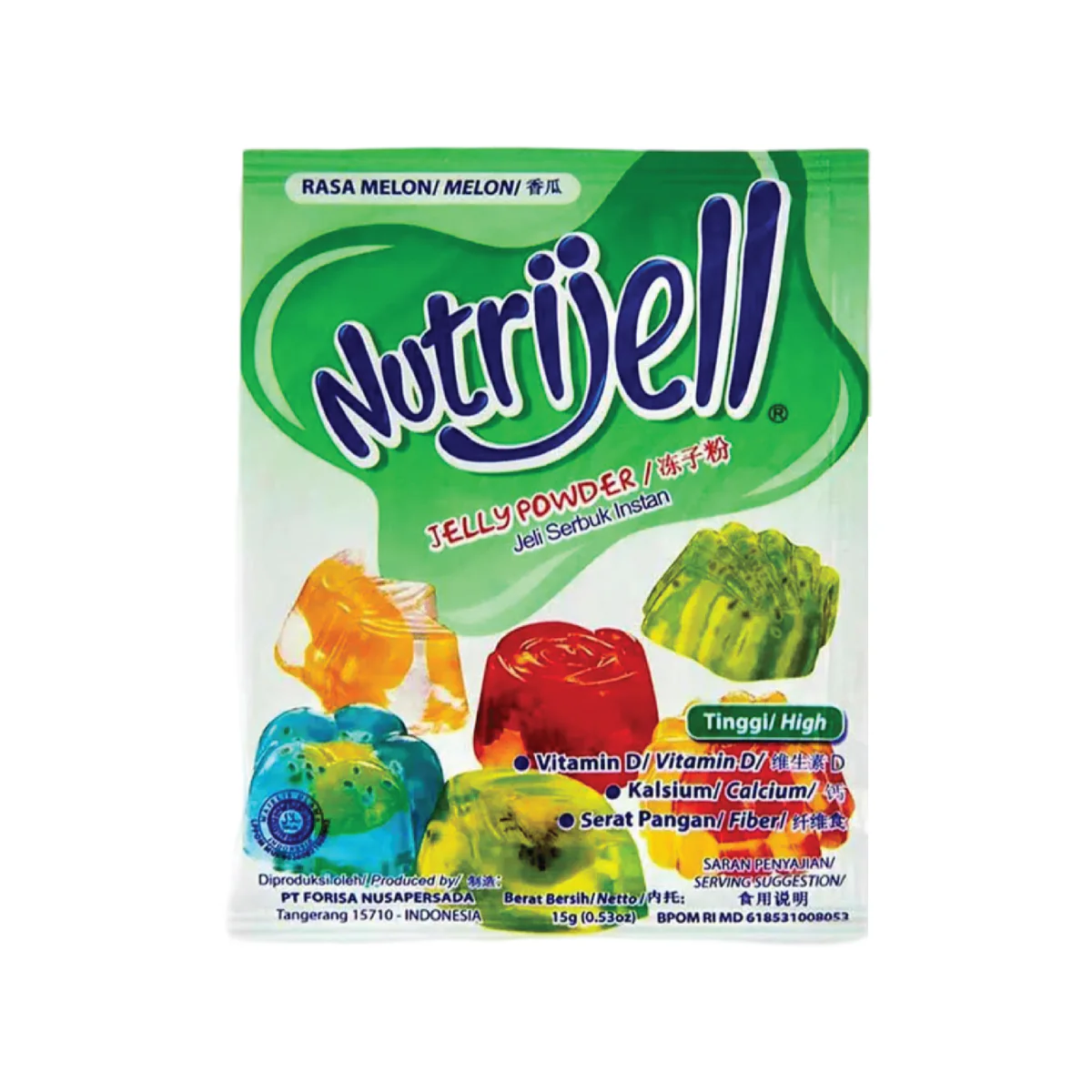 Nutrijell Melon 15 Gr