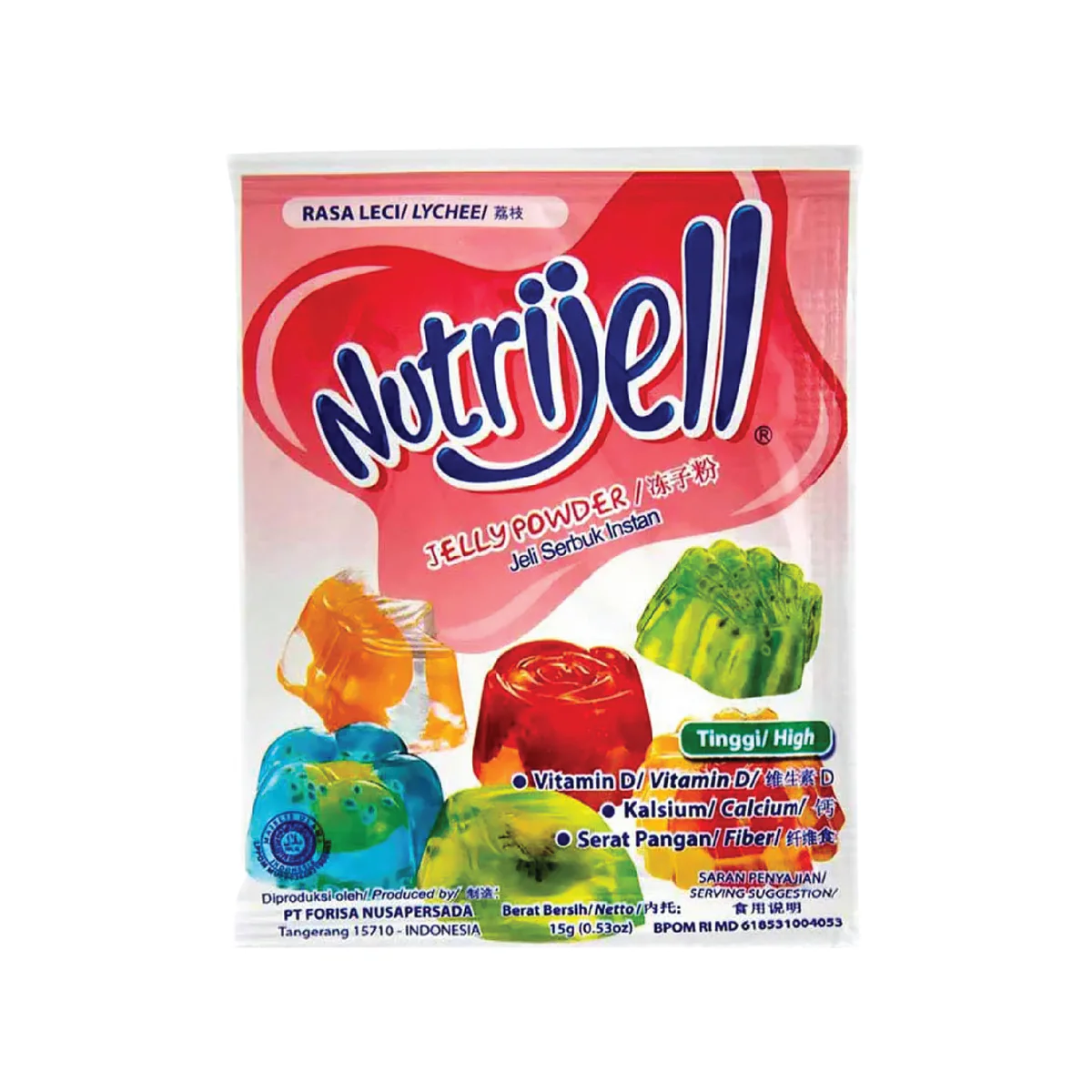 Nutrijell Lychee 15 Gr