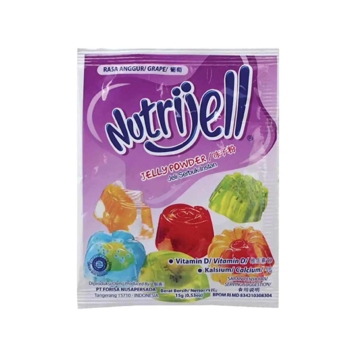 Nutrijell Chocolate 15 Gr
