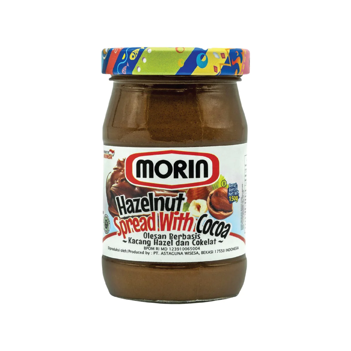 Morin Jam Hazelnut With Cocoa 150 Gr