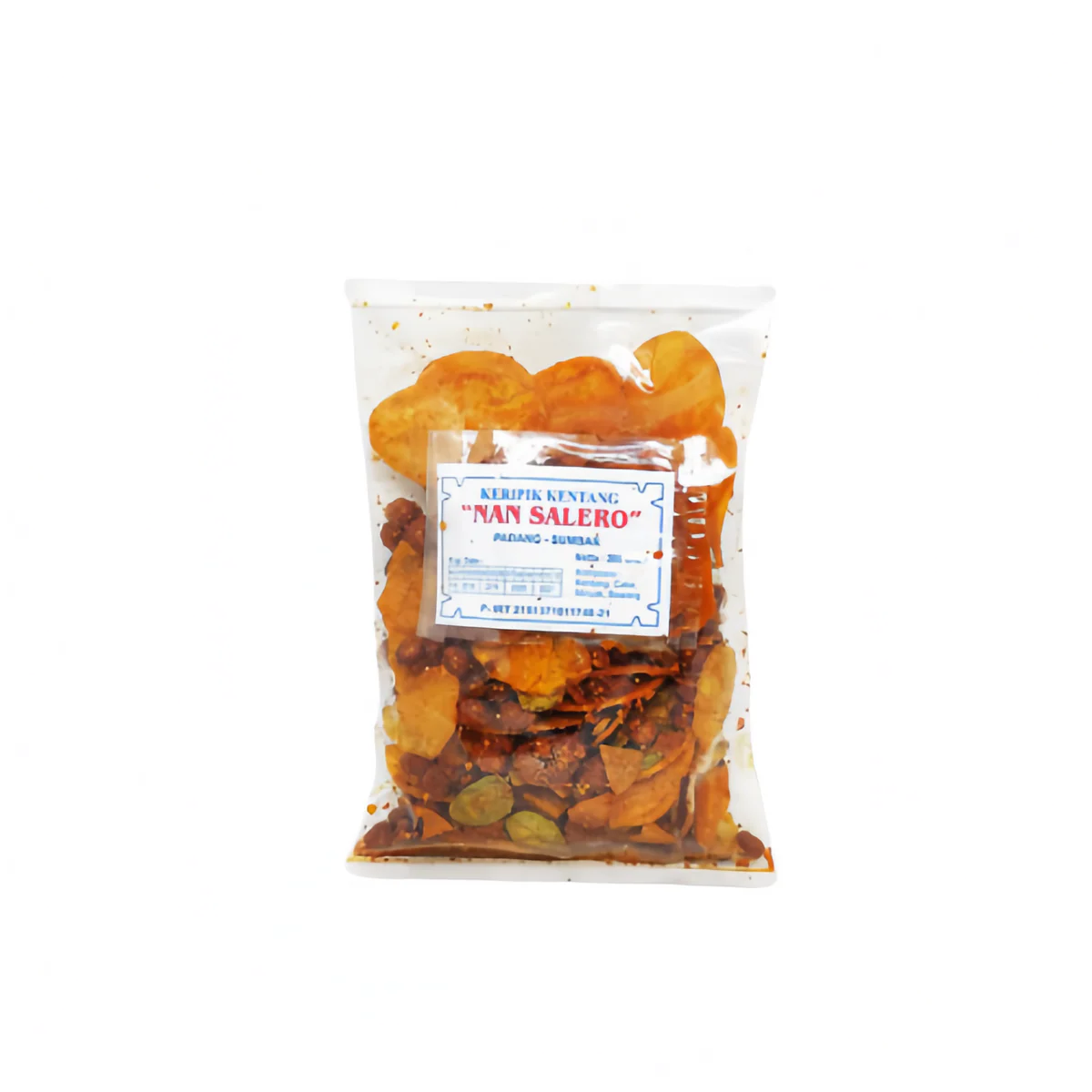 Keripik Kentang Pete 200gr (Kentang, Ikan Teri, Kacang, dan Pete)