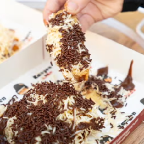 Pisang Goreng Choco Cheese