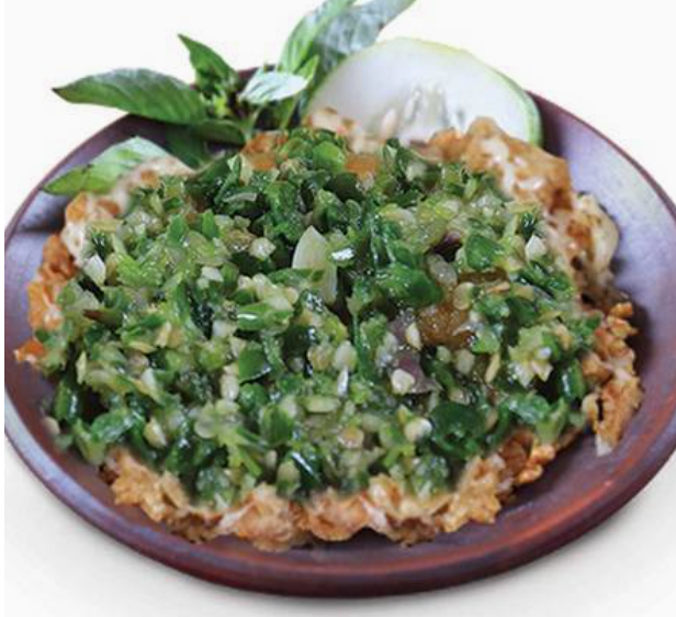 Ayam Geprek Cabe Hijau