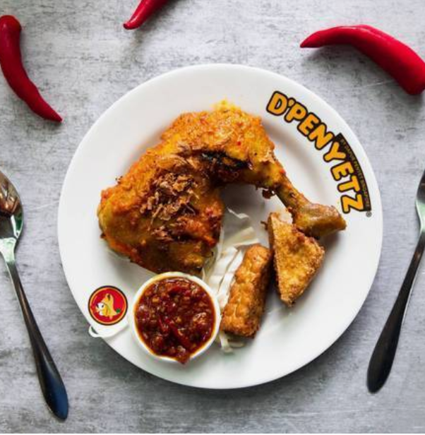 Grilled Chicken Marinated Mild Chilli Ayam Bakar Aroma