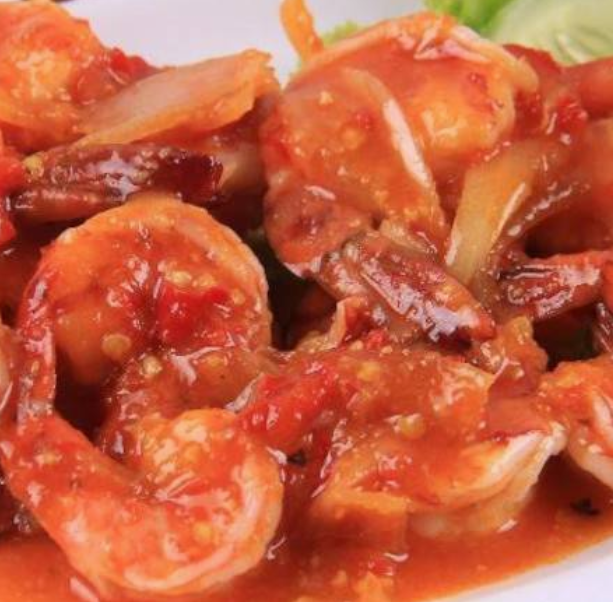 Balado Chilli Prawns Sambal Udang balado