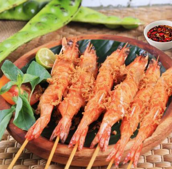 Deep Fried Tiger Prawns