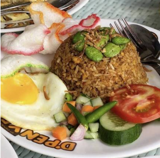 Nasi Goreng Chicken with Stinky Beans