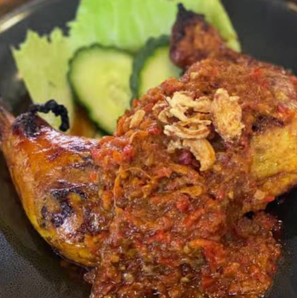 Ayam Bakar Bali and Nasi