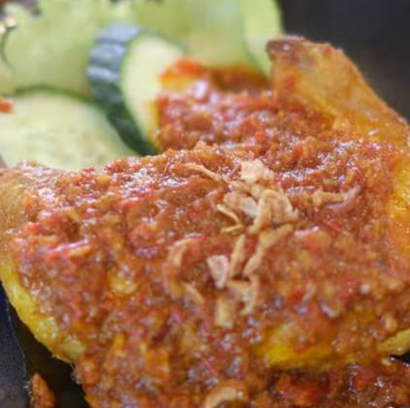 Ayam Goreng Bali and Nasi