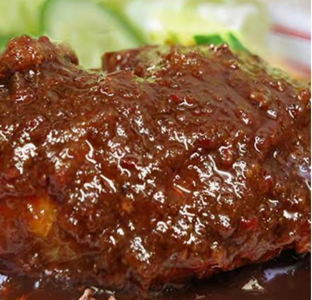 Ayam Goreng Rujak and Nasi