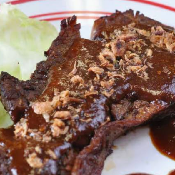 Empal Rujak and Nasi