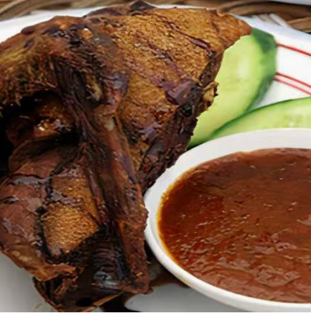 Bebek Goreng Rujak and Nasi