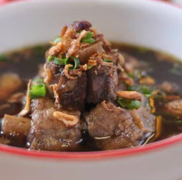 Rawon Daging and Nasi