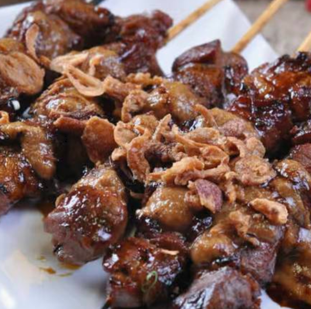 Sate Kambing and Nasi