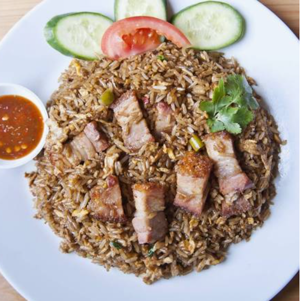 Nasi Goreng Babi Panggang / Roast Pork