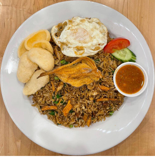 Nasi Goreng Ikan Asin / Salty fish fried rice
