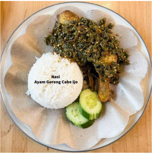 Nasi+ Ayam Goreng Sambal Ijo