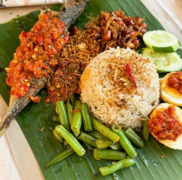 Nasi Prang Sambal Ikan Gembung