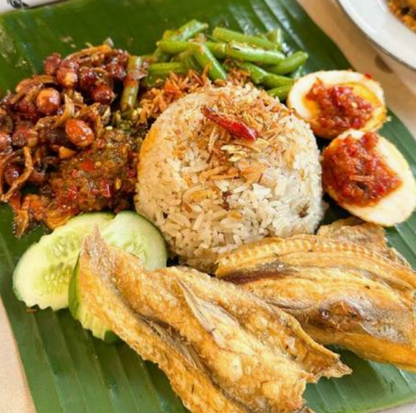 Nasi Prang Ikan Asin
